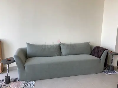 WS Living Piana Modern Linen 3 Seater Sofa