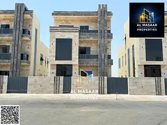 Modern villa clad and covered in natural marble, 4 facades and interior wall, very high-end finishin