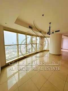 Luxury 2 Bedroom Apartment for Annual Rent in Al Majaz 3 Sharjah with Beautiful View Balcony Built I