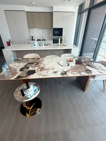 Marble Top Dining Table