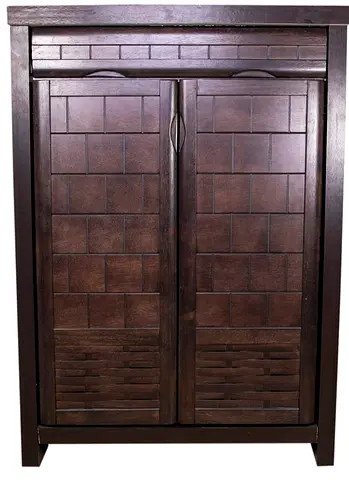 Set of Danube Tall Shoe Cabinet and Bench Shoe Cabinet