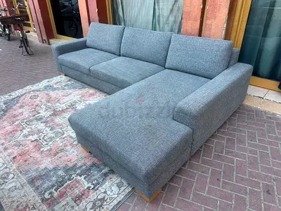 ikea Sorvallen L shape sofa under storage