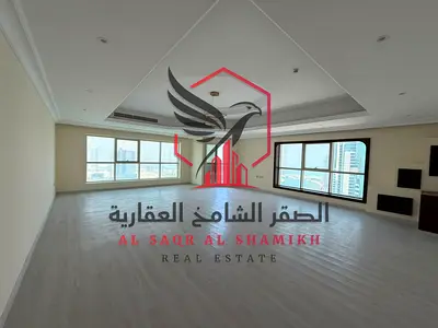Luxury 3BHK with Al Khan Lake & Al Mamzar Views, Free Parking and Maid’s Room in a Family Tower on Al Khan Corniche
