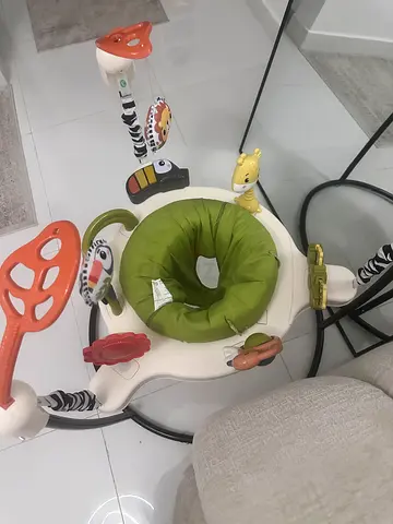 Baby jumper activity seat with toys - great condition