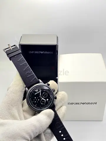 armani mens stopwatch