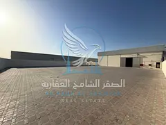 Yard for Rent in Industrial Area 18 with a Large Area and Warehouse, Suitable for Commercial, Storag