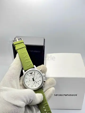 armani mens stopwatch
