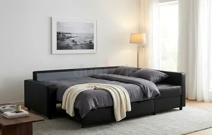 Elegant Sofa Bed Collection Beautiful modern design with practical storage and an easy pull-out slee