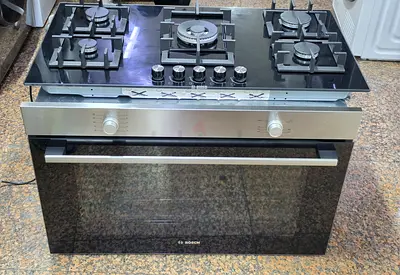 Bosch Series 6 Built-in 5 Burners Gas hob & Gas Oven 90cm Excellent condition