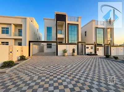 فيلا فاخرة للبيع في عجمان تملك حر لجميع الجنسيات موقع مميز على الطريق الرئيسي