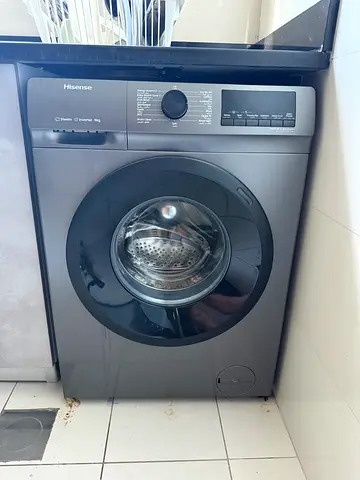 Hisense Front Load Washing Machine - 8kg, Grey, Good Condition