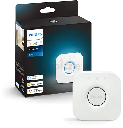 Philips Hue Bridge Bluetooth Controlled Smart Lighting Hub Zigbee Hub for Up to 50 Lights