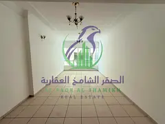 Two bedroom apartment for annual rent in Al Taawun Sharjah balcony open view built in wardrobes larg