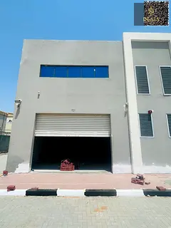 FRONT-SIDE BRAND NEW WAREHOUSE | HUGE PARKING | AL JURF | 1,000 SQFT | 15 KW POWER