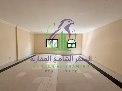 Huge Three BHK for Rent Spacious Hall Two Entrances Master Maid Room Four Bath Open View Flexible Payments Al Qasimia Al Mahatta Behind Amiri Diwan