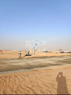 Residential land for sale in Al Hawshi – Sharjah | Second plot from Maliha Street