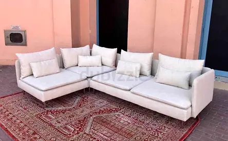 IKEA soderhamn l Shape Sofa beige