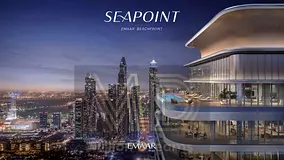 Beachfront 2BR Apartment | Seapoint Tower 1 | Marina & Sea Views