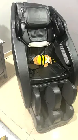 Full-Body Black Massage Chair — Good Condition