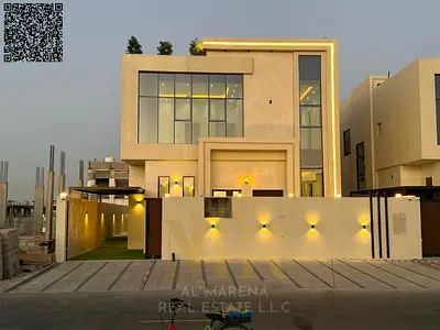 فيلا بسعر شامل رسوم التسجيل والتمليك على الشارع الرئيسي جاهزة للسكن بخصم خاص للكاش في أرقي مناطق عجمان تملك حر..