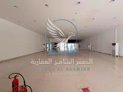 Industrial showroom for rent in Industrial Area 4, directly on a main road. Area: 34,000 sq. ft. Mod