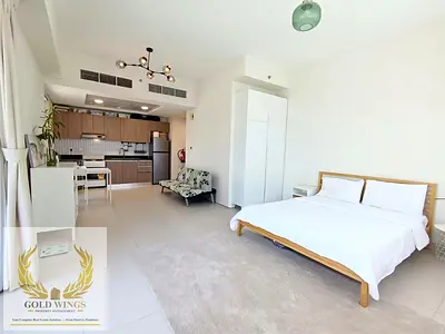 MODERN SPACIOUS FURNISHED STUDIO IN AL RAHA BEACH