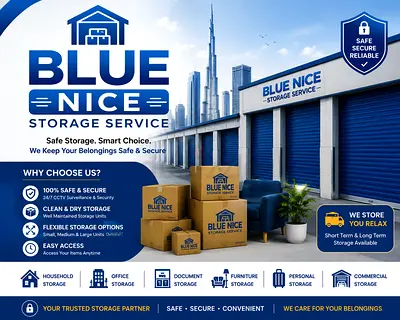 BLUE NICE STORAGE SERVICE IN DUBAI