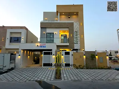 فيلا مودرن فاخرة بمسبح للبيع بالكهرباء + المياه والمكيفات تملك حر لكل الجنسيات