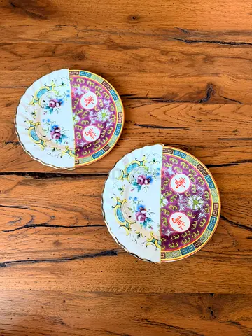 Plate kitchen 
Original Seletti Hybrid "Zenobia" Porcelain Plates (Set of 2)