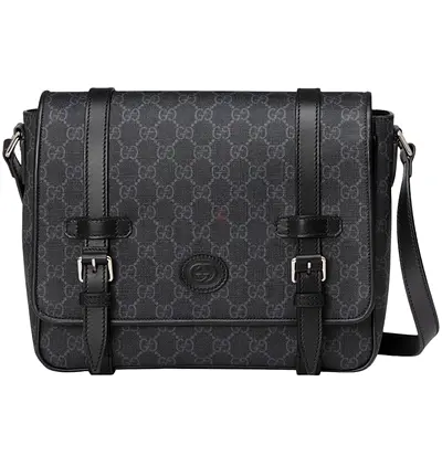 Gucci GG Supreme Black 3 piece luggage set Orginal with receipts
