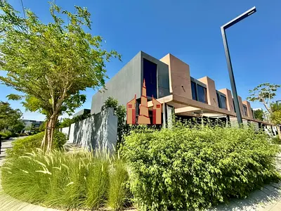 Glorious majlis villa 4bhk 6baths in 185k terrace wardrobes 1parking free