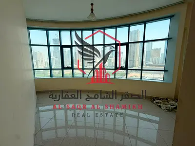 العربية (150 حرف): غرفتان وصالة مع غرفة خادمة بالمجاز 3، باركن مجاني، تكييف مركزي، 3 حمامات، خزائن حائط، قرب حديقة الصفية ومخرج دبي وجميع الخدمات.