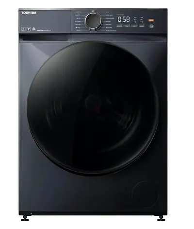 Toshiba Washing Machine 8 kg - Black, Excellent Condition
