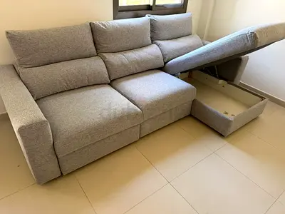 Excellent condition IKEA esklstuna lshape sofa bed