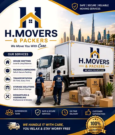 H.MOVERS AND PACKERS PICKUP DELIVERY SERVICE 70