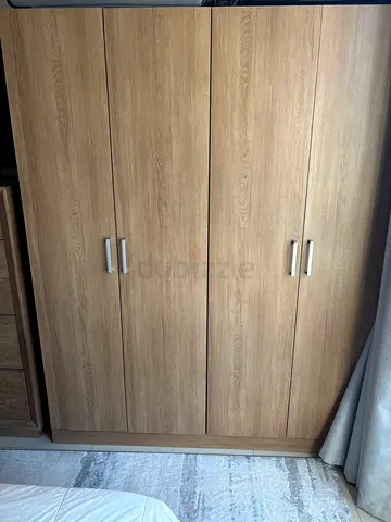 Floor closet chest of drawers and Solid Wood Bedside Nightstand Light Oak Finish