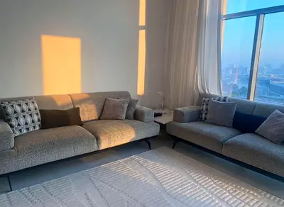 Modern Grey 3-seater and 2-seater Sofa Set
