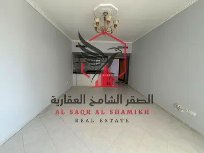 Excellent one-bedroom apartment with a living room, free central AC, and an open view in a prime location in Al Majaz 3, close to all services.