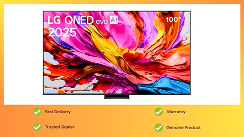 LG TV 100 Inch 4K QNED 8 Series Ai 4K AI Processor 120hz - 2025 Brand New