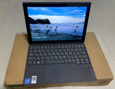 Lenovo 2-in-1 Tablet with Detachable Keyboard - Intel, 10"