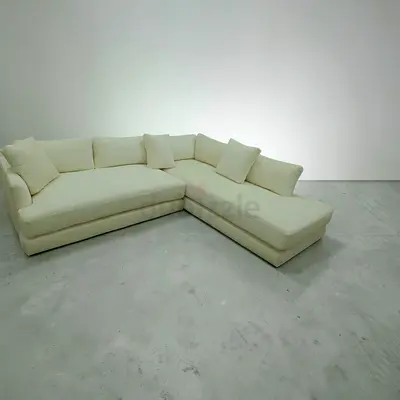 Expensive quality west elm lshape sofa