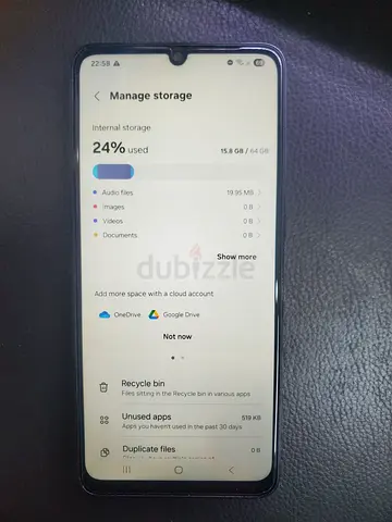 Samsung A05 Dual Sim smartphone in good working condition - 4GB Ram 64GB Storage