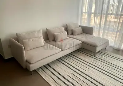 Perfect condition IKEA Sodhremn L Shape Sofa Beige