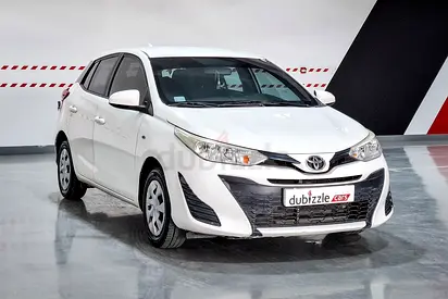 AED 411/month | 2020 Toyota Yaris  | GCC Specs | Ref#499124