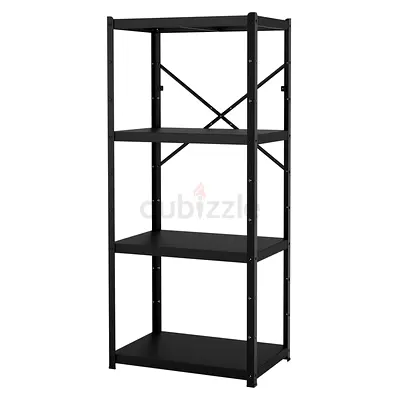Shelving unit black