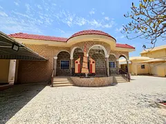 5 Bed room Hall Majlis Maids room 4 Master room big yard parking laundry room 120k for gcc and local