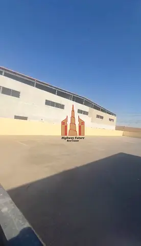 Commercial plot for rent Near Dubai 20k sqft 20 kw rent 500k