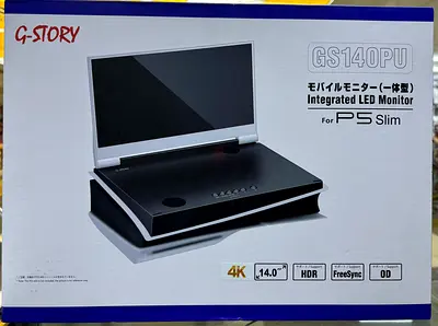 G-Story GS140PU 14" Integrated LED Monitor for PS5 Slim (4K/HDR/FreeSync)