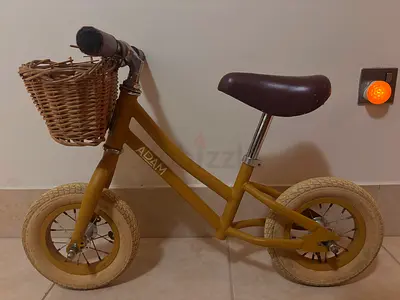 Adam Kids Balance Bike with Basket