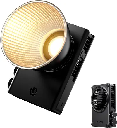 Ulanzi C01 100W COB Lights - PD 3.0 Powered, Led Video Light 2700K-6500K,14500Lx,CRI 96+